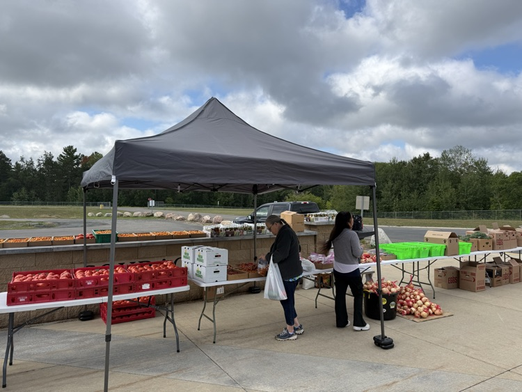 produce and meat bundle for you to pick up! 