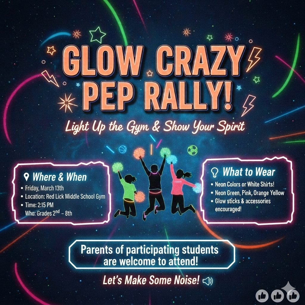 Blackout Pep Rally Announcement
