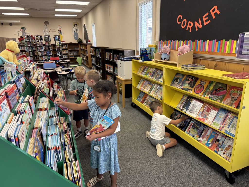 Library Time with the Kindergarteners!