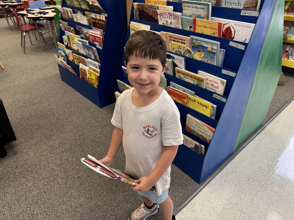 Library Time with the Kindergarteners!