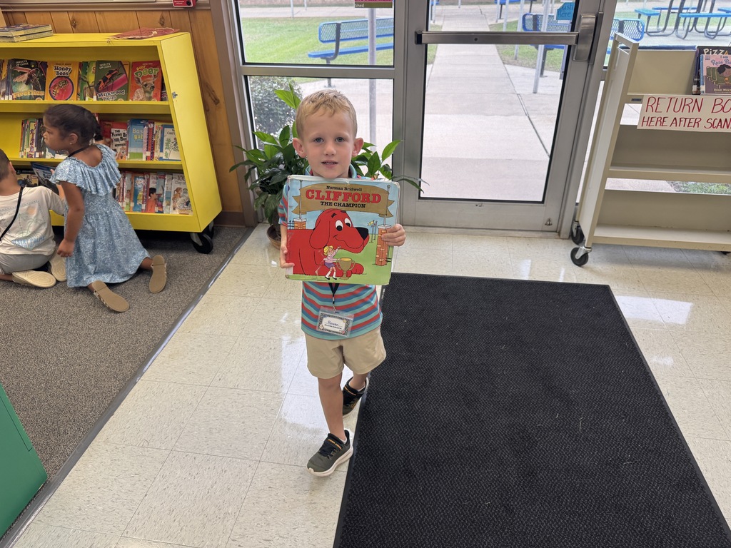 Library Time with the Kindergarteners!