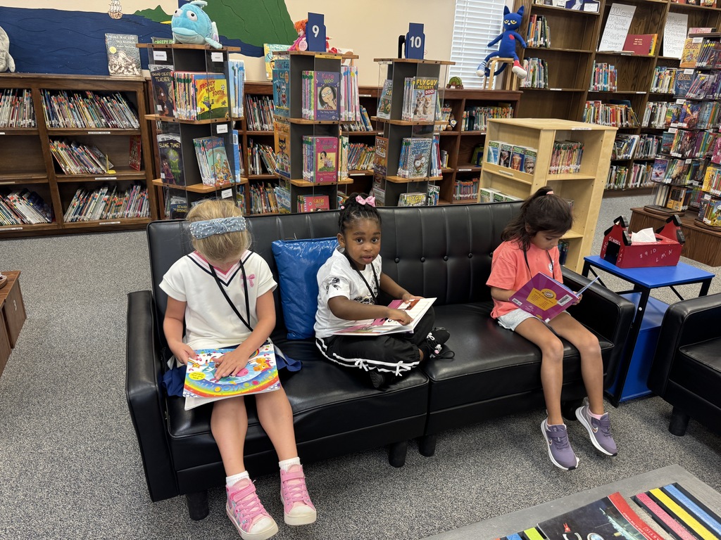 Library Time with the Kindergarteners!