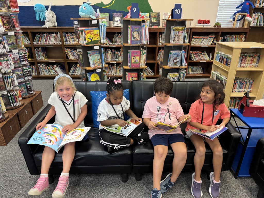 Library Time with the Kindergarteners!
