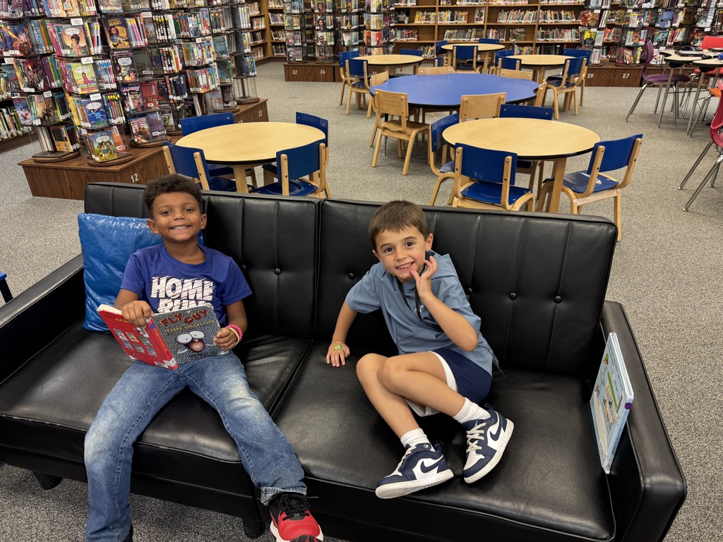 Library Time with the Kindergarteners!
