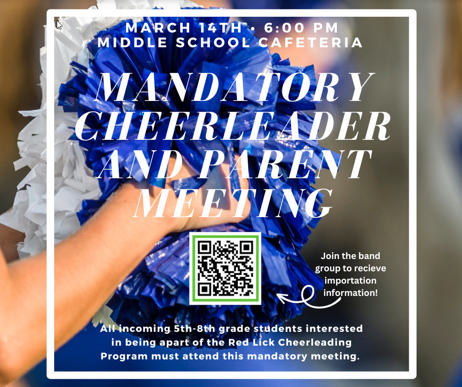 Mandatory Cheer Meeting