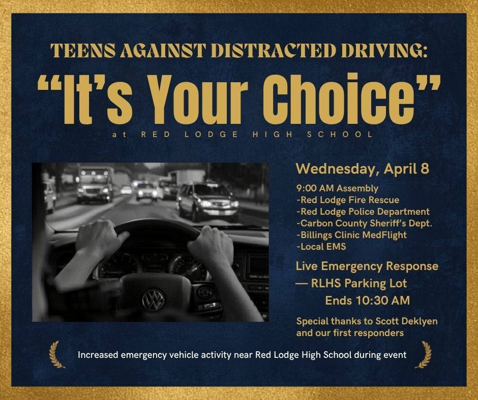 Teens against distracted driving assembly