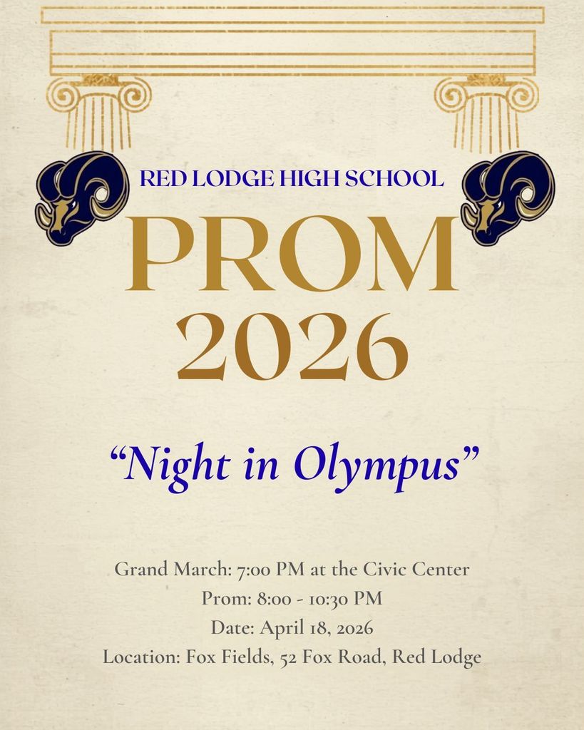 RLHS Prom 8:00 -10:30 PM Fox Fields