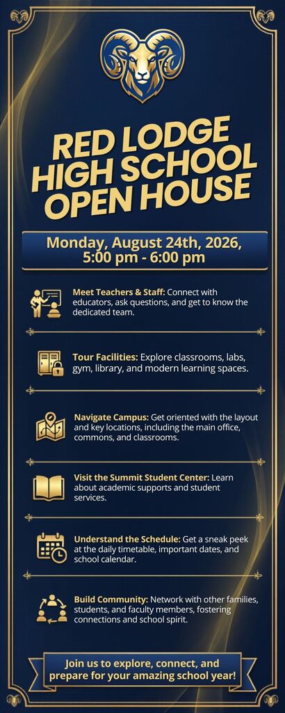 Open House Schedule HS