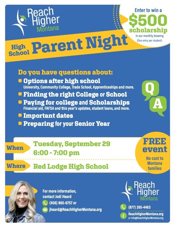 Reach Higher Parent Night
