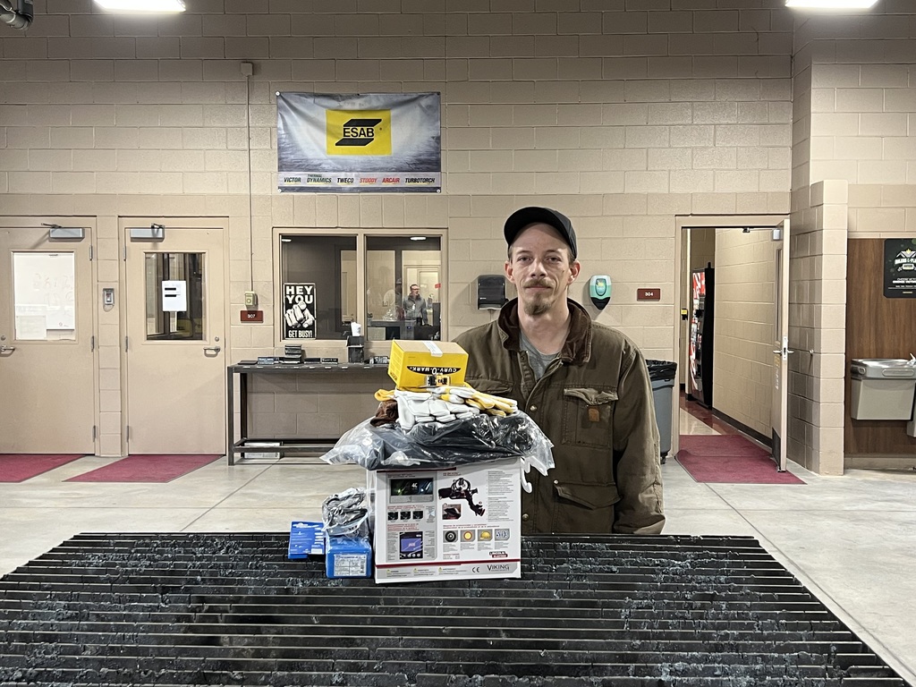 Post secondary winner Kristopher Ross