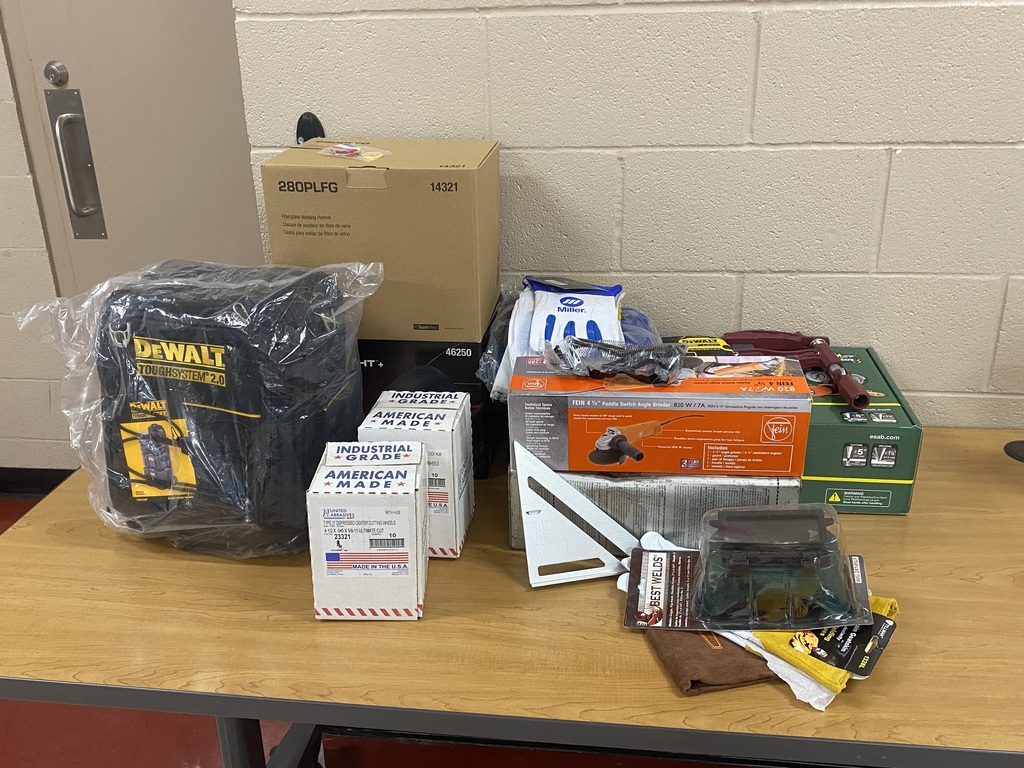 Welding Competion Prizes