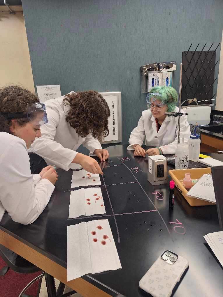 Forensic Techniques on Simulated Blood