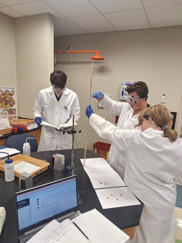 Forensic Techniques on Simulated Blood