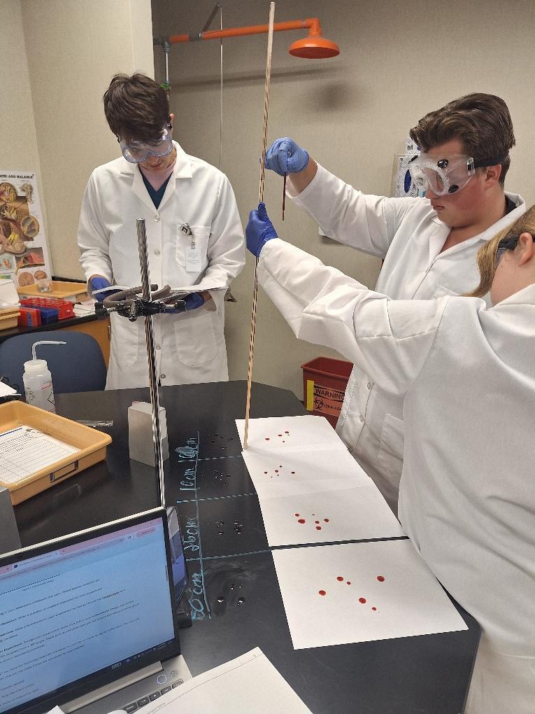 Forensic Techniques on Simulated Blood