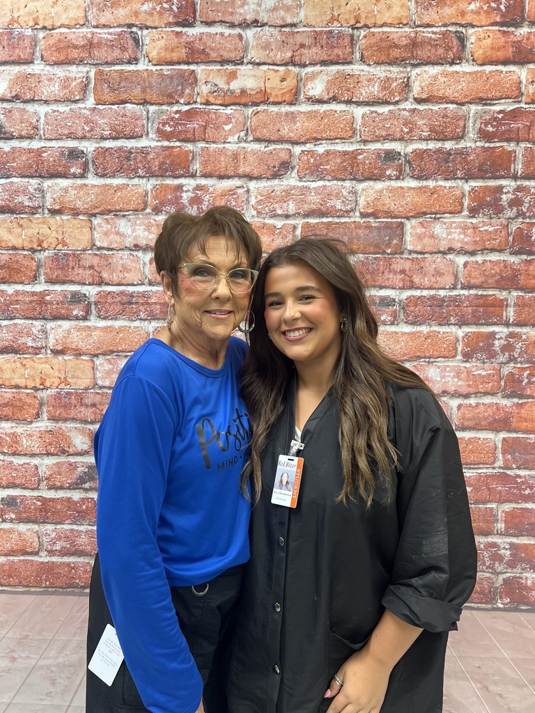 Cosmo student Avery Throckmorton with client