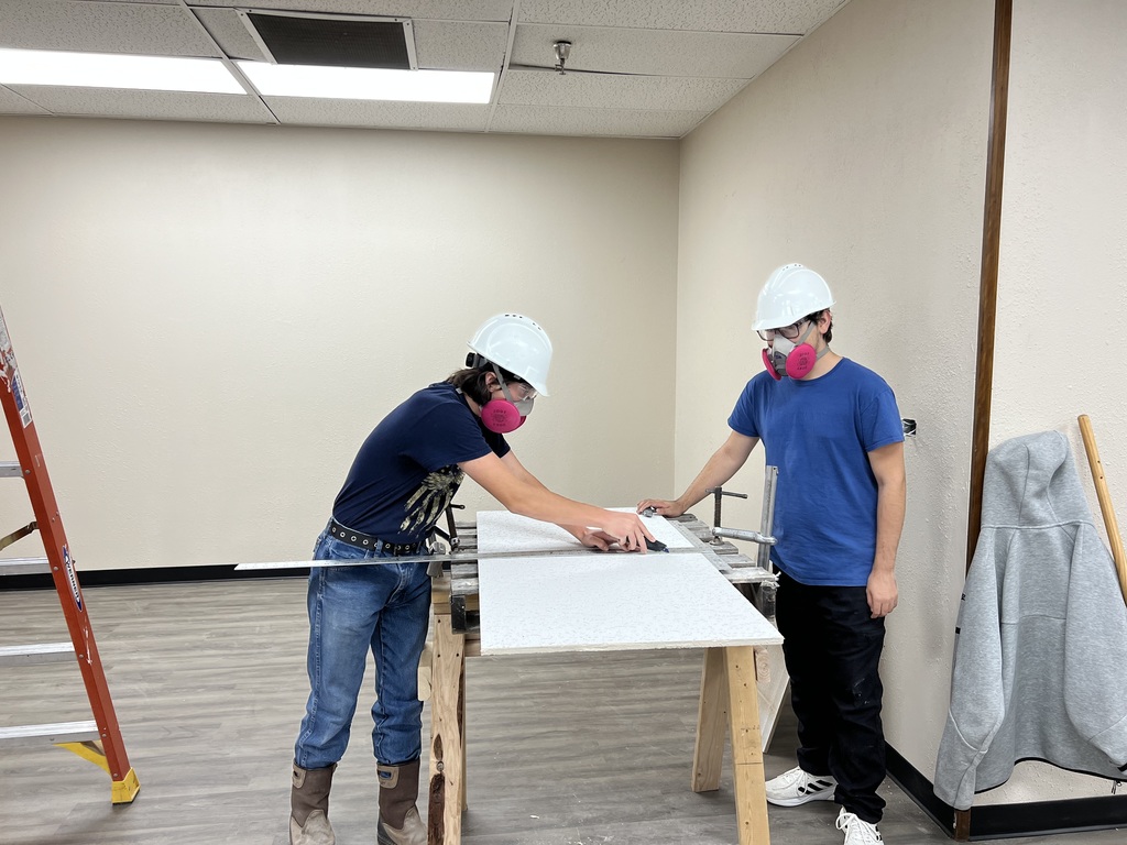 Construction Technology-Measuring, Cutting and Installing Ceiling Tiles
