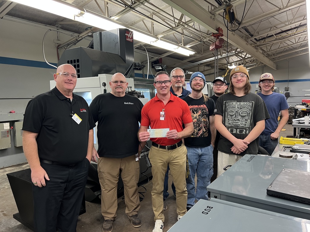 Haas  Foundation Grant check presentation