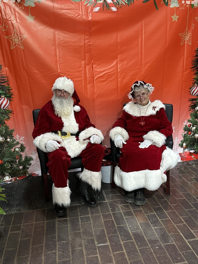 Holiday in the Halls-Mr. and Mrs. Claus
