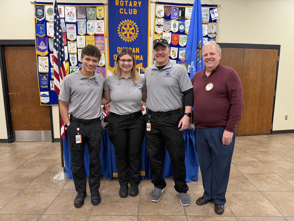 EMS Students at Rotary Club