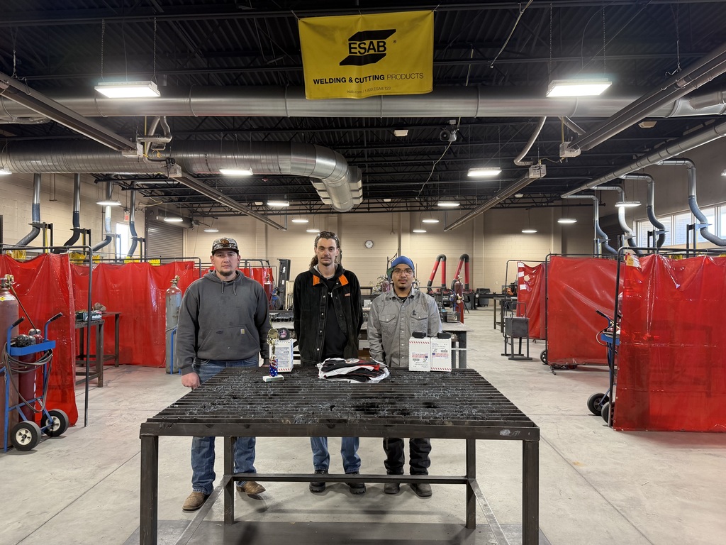 Weld Fab SkillsUSA Regional Competition 3rd  Place-Post-Secondary