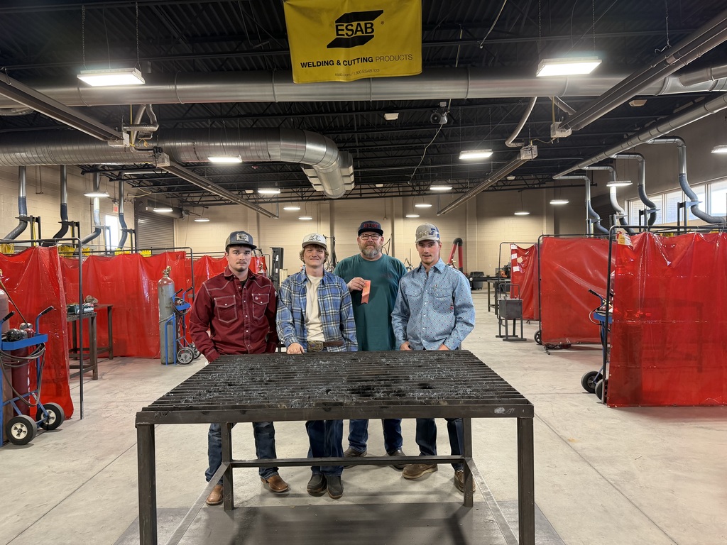 Weld Fab SkillsUSA Regional Competition 4th Place-High School