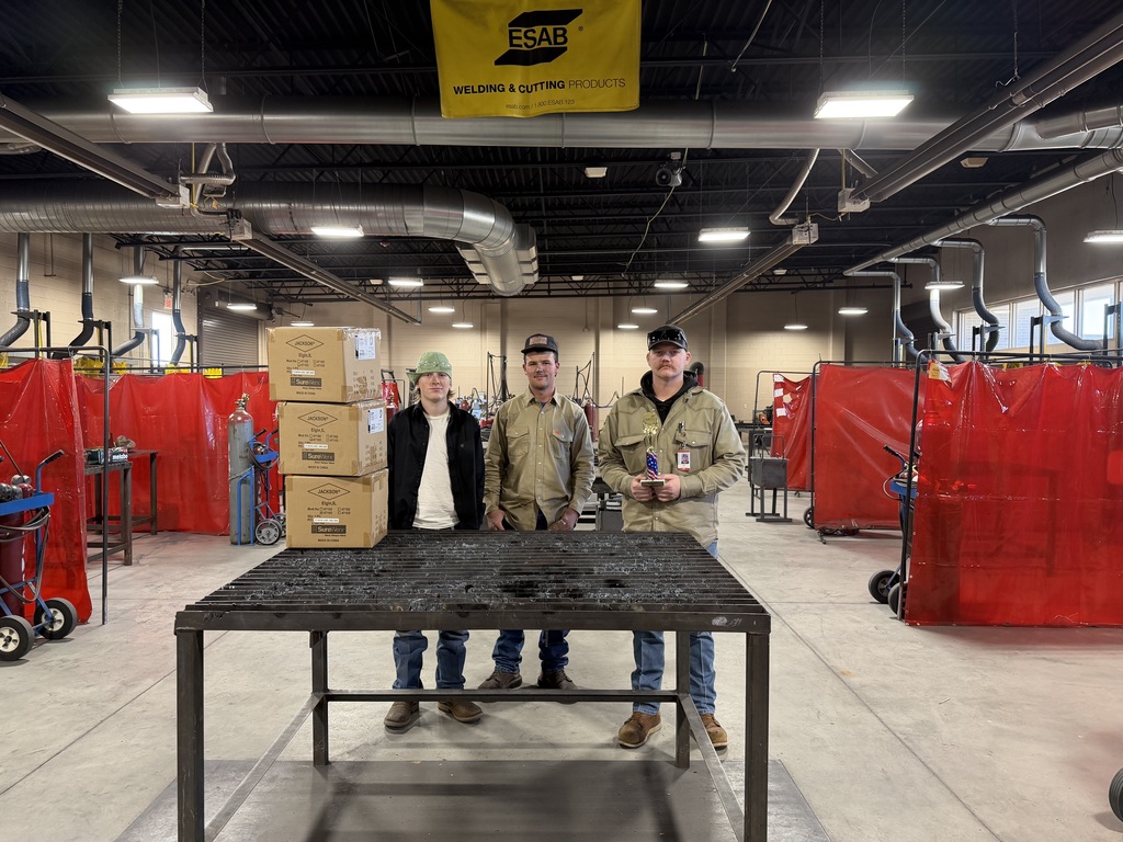 Weld Fab SkillsUSA Regional Competition 2nd Place-High School