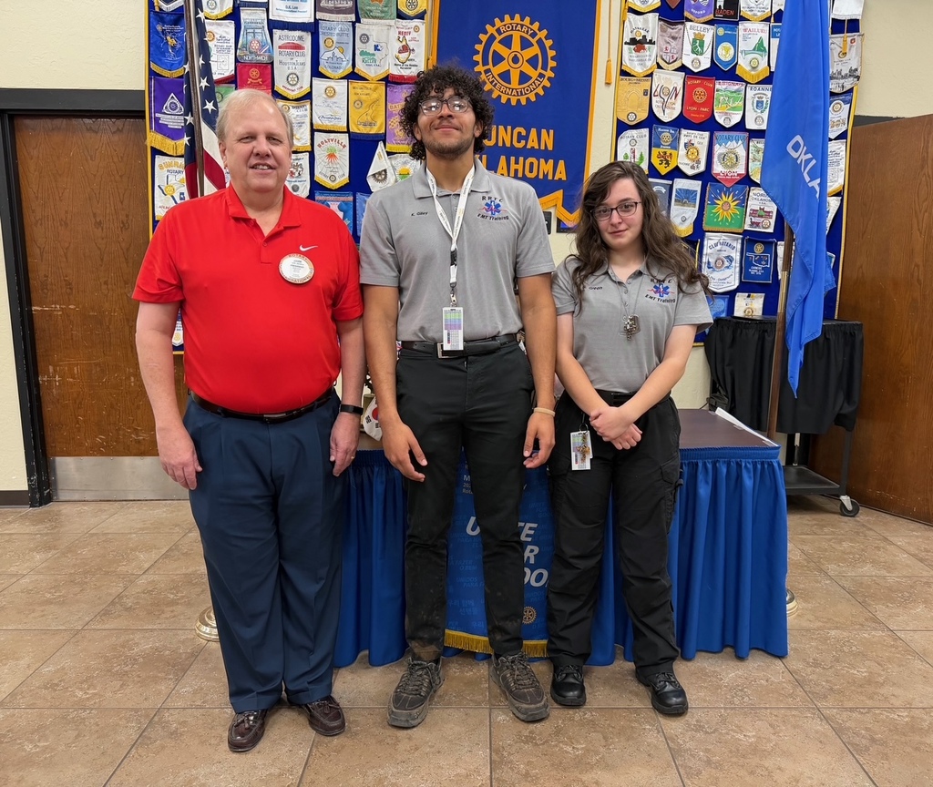 EMS Students at Rotary Club
