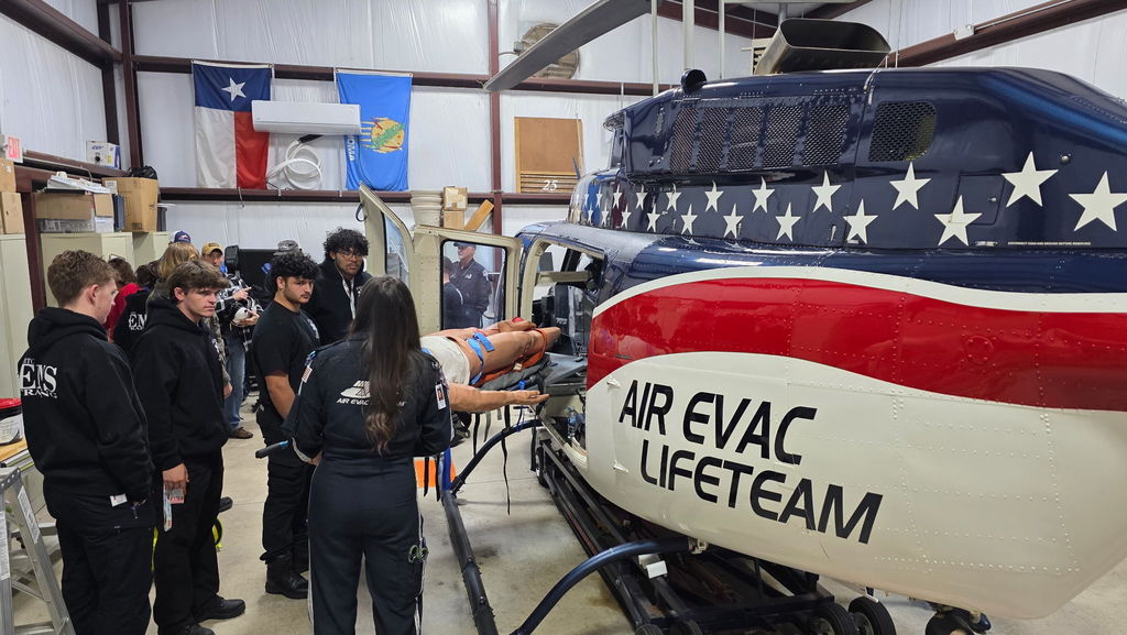 EMS at Air Evac Lifeteam Tour-AM
