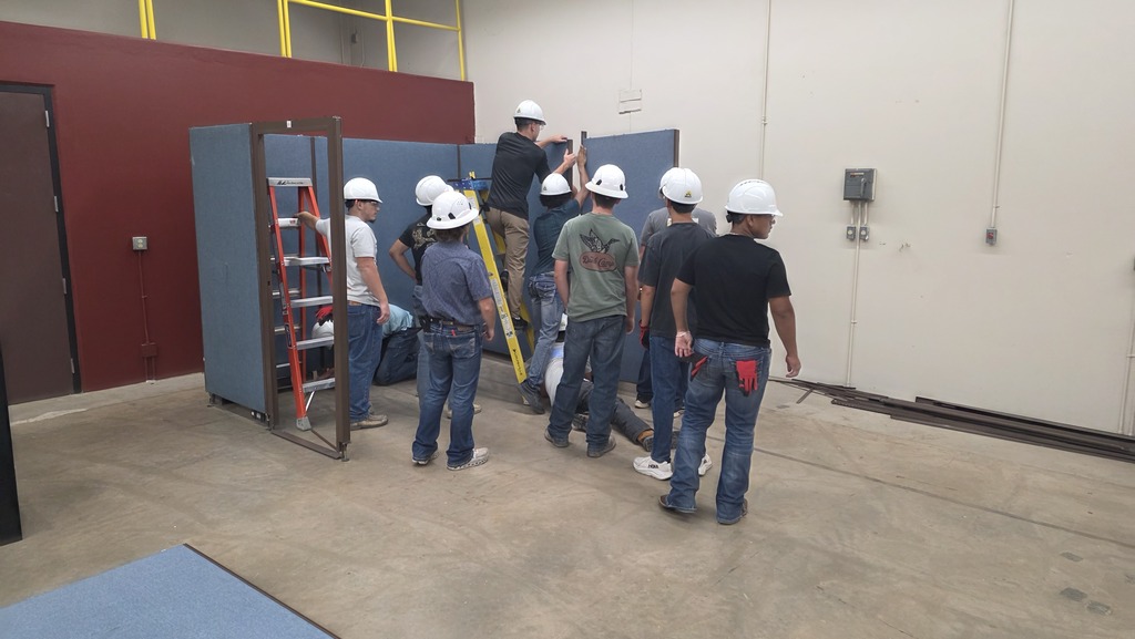 Construction Technology working on EMS partitions for simulations