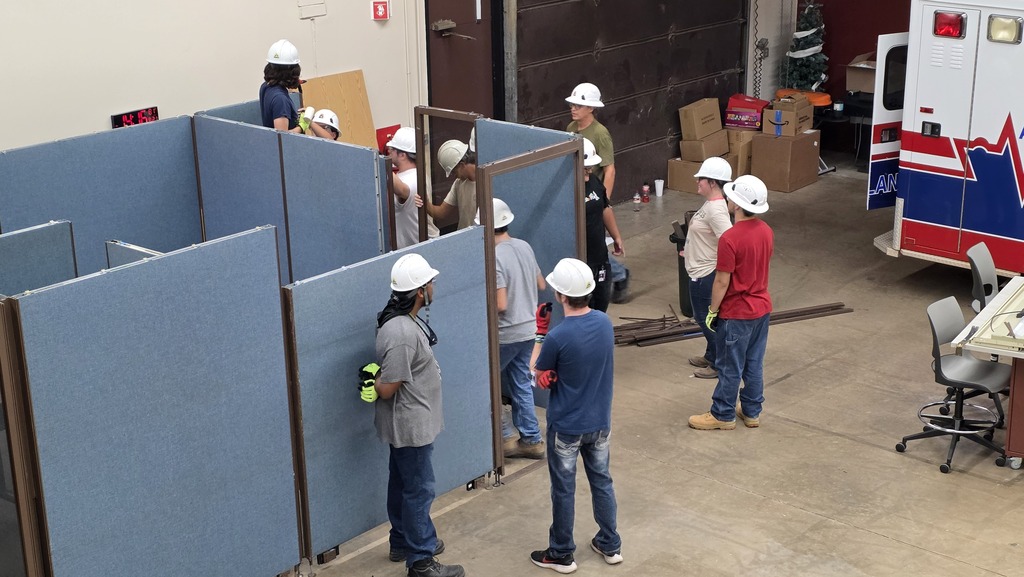 Construction Technology working on EMS partitions for simulations