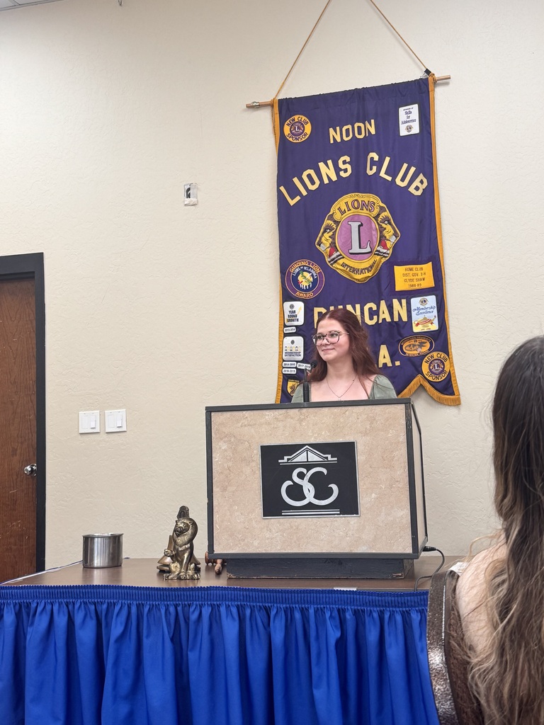 September Lions Club Students of the Month