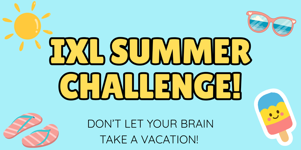 IXL summer challenge