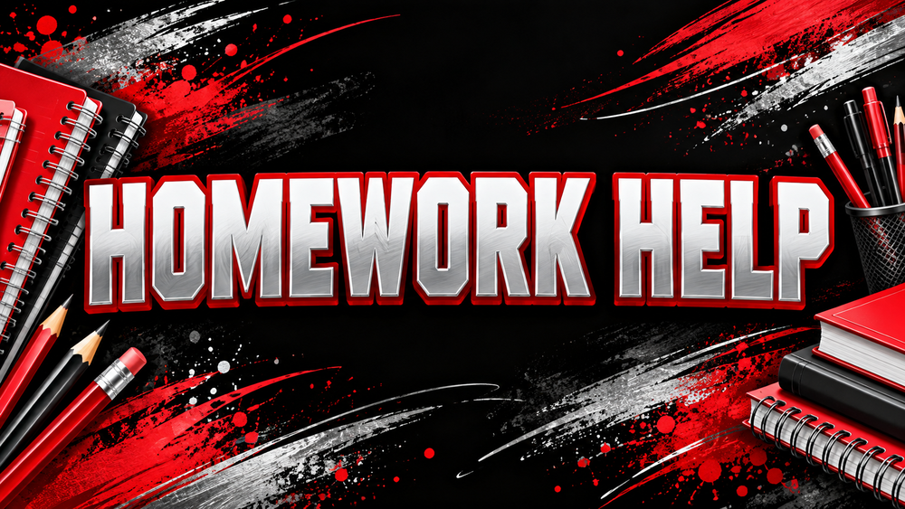 homework help and graphic