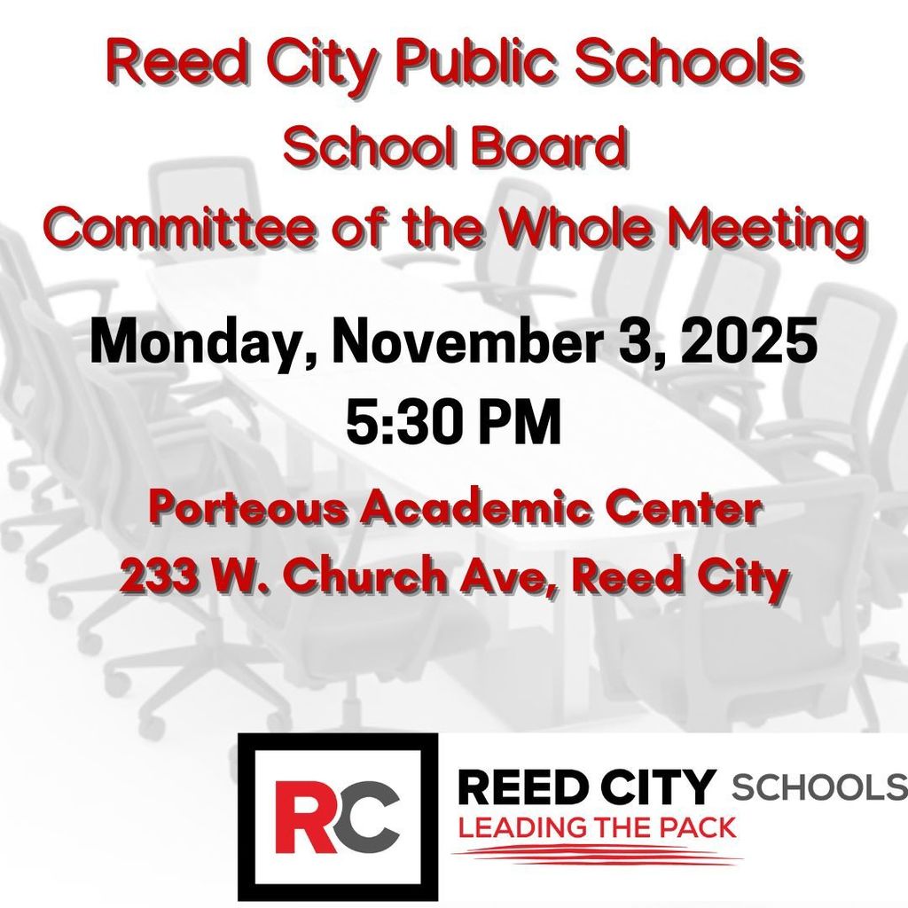 November 3, 2025 Committee of the Whole 5:30 p.m.