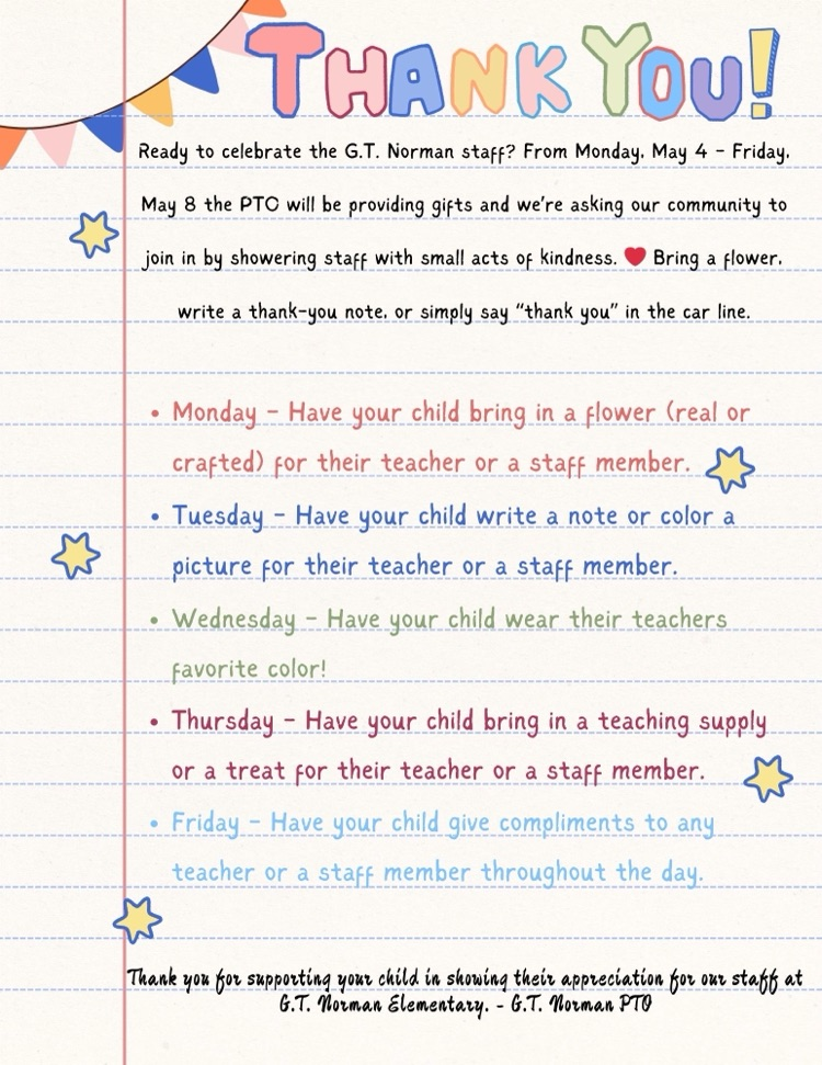 staff appreciation