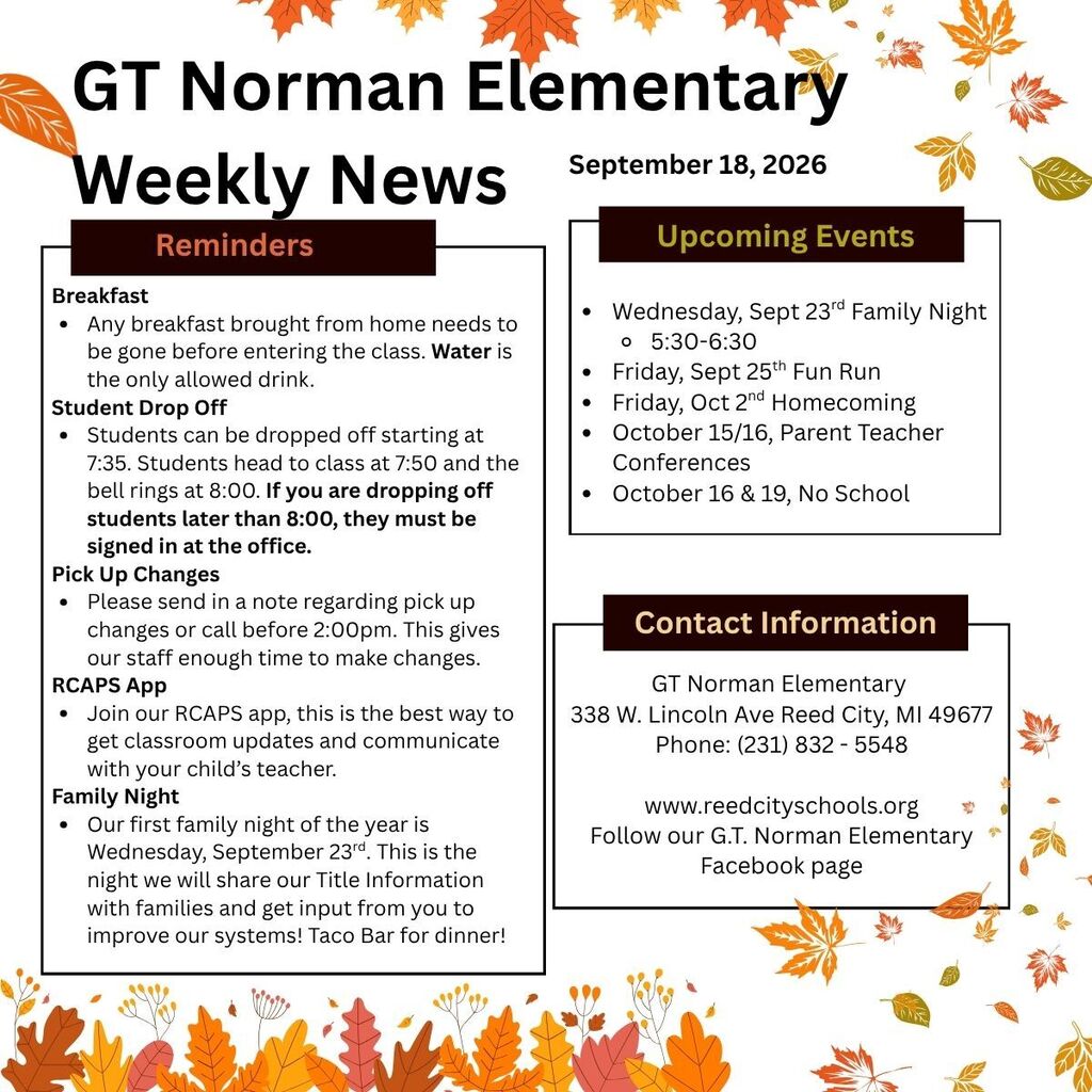 9/18 Update