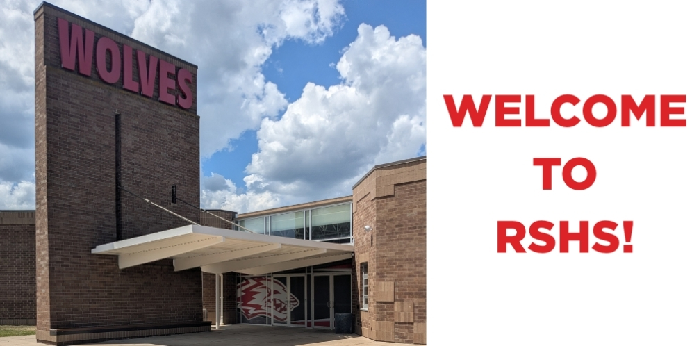 FRONT Of high school building