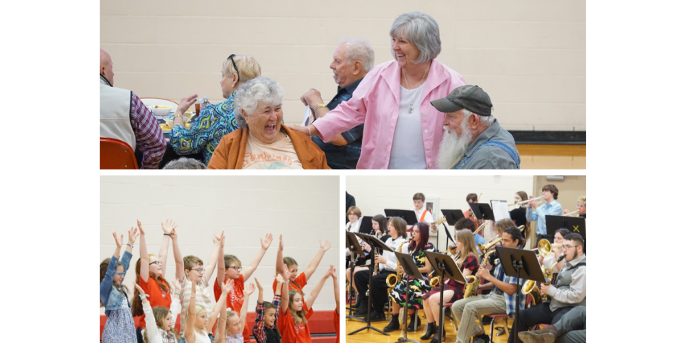 kids singing and playing instruments