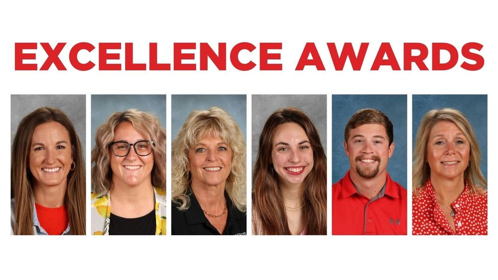 5 women and 1 man smiling