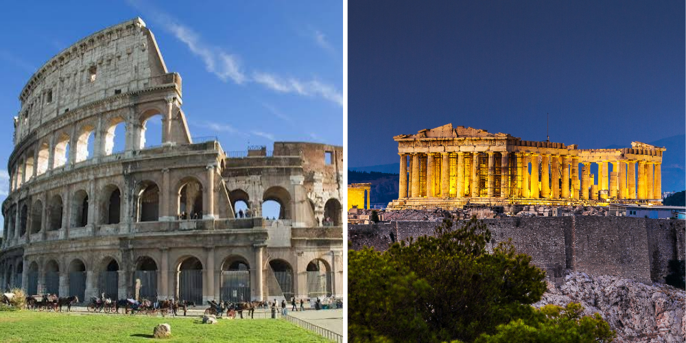 photo of Greece and Italy