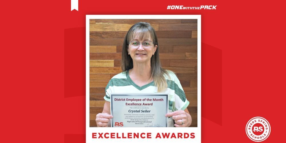 Crystal Seiler holding certificate