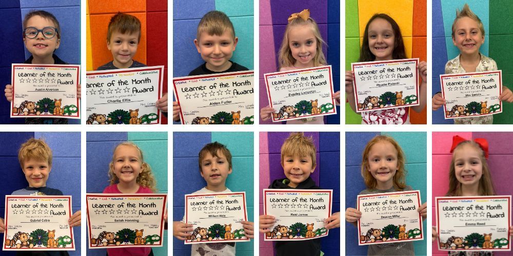 Learners of the Month for November 2025