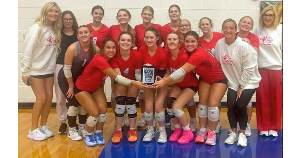 Group photo of volleyball team
