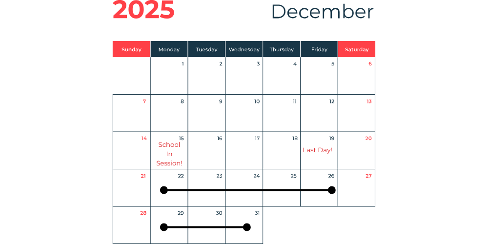 december calendar