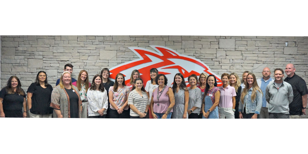 group photo of new teachers