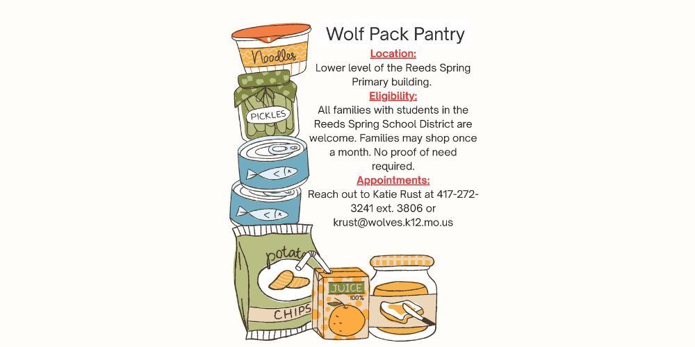food pantry flyer