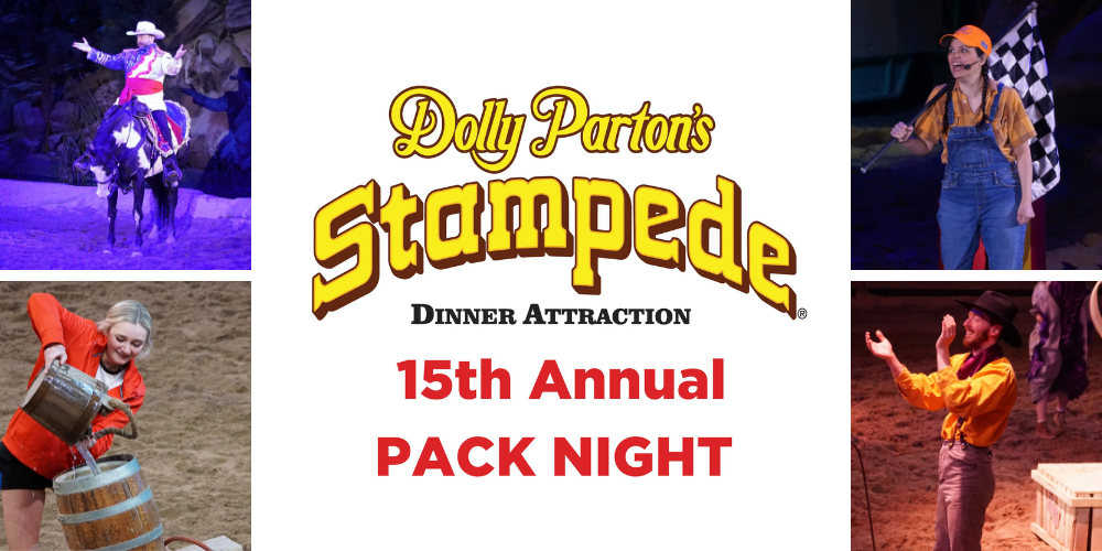 collage of photos from last year's Pack Night event