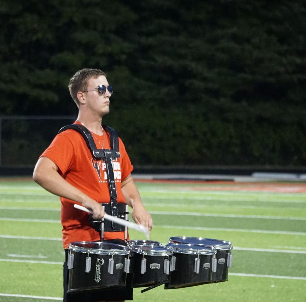calvin drumming