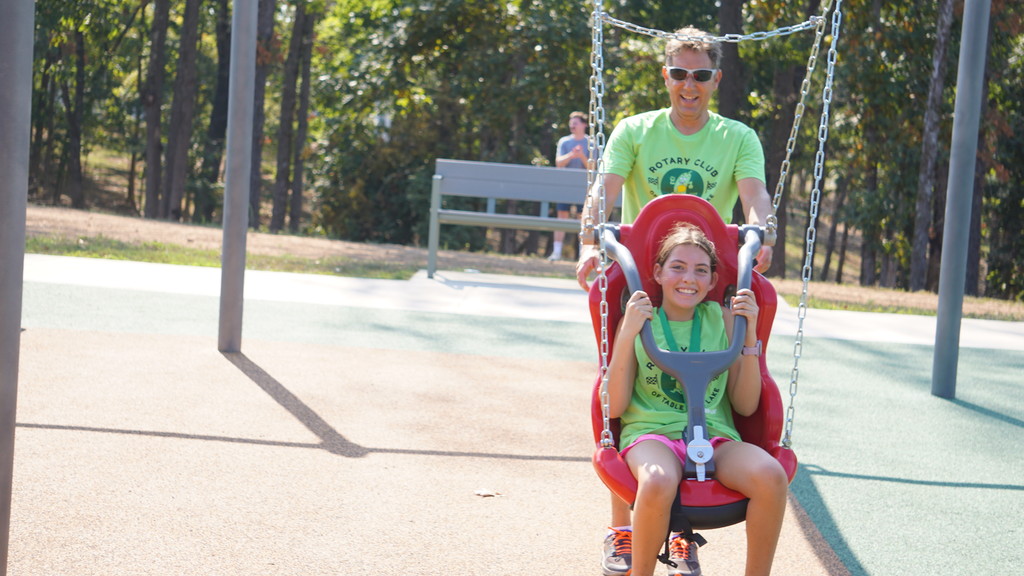 swinging 