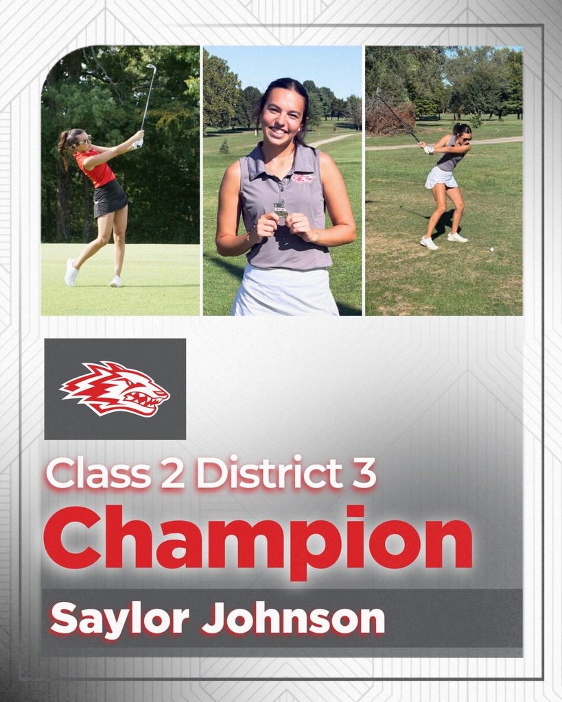 District Champ Saylor Johnson